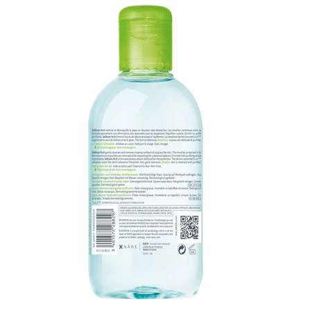 Bioderma Sebium H2O Micellar solution for combination and oily skin, 250 ml