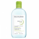 Bioderma H2O Sebium Solution micellaire pour peaux mixtes et grasses, 500 ml