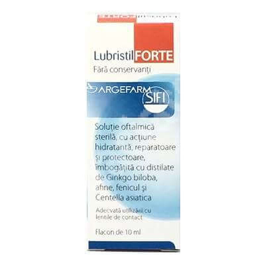 Ophthalmische Lösung - Lubristil Forte, 10 ml, Sifi