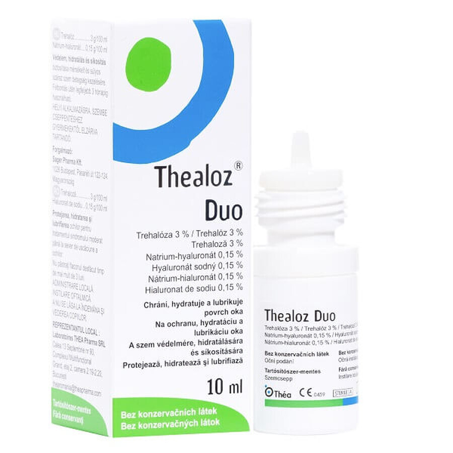 Soluție oftalmică - Thealoz Duo, 10 ml, Thea