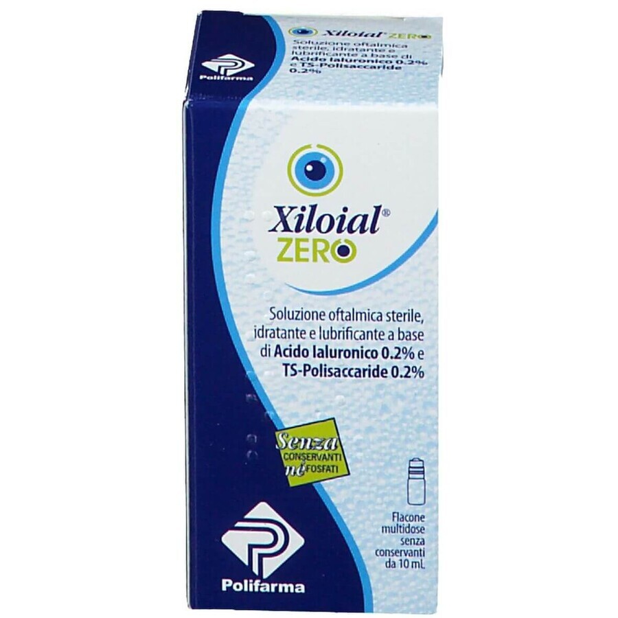 Steriele oogheelkundige oplossing - Xiloial Zero, 10 ml, Farmigea