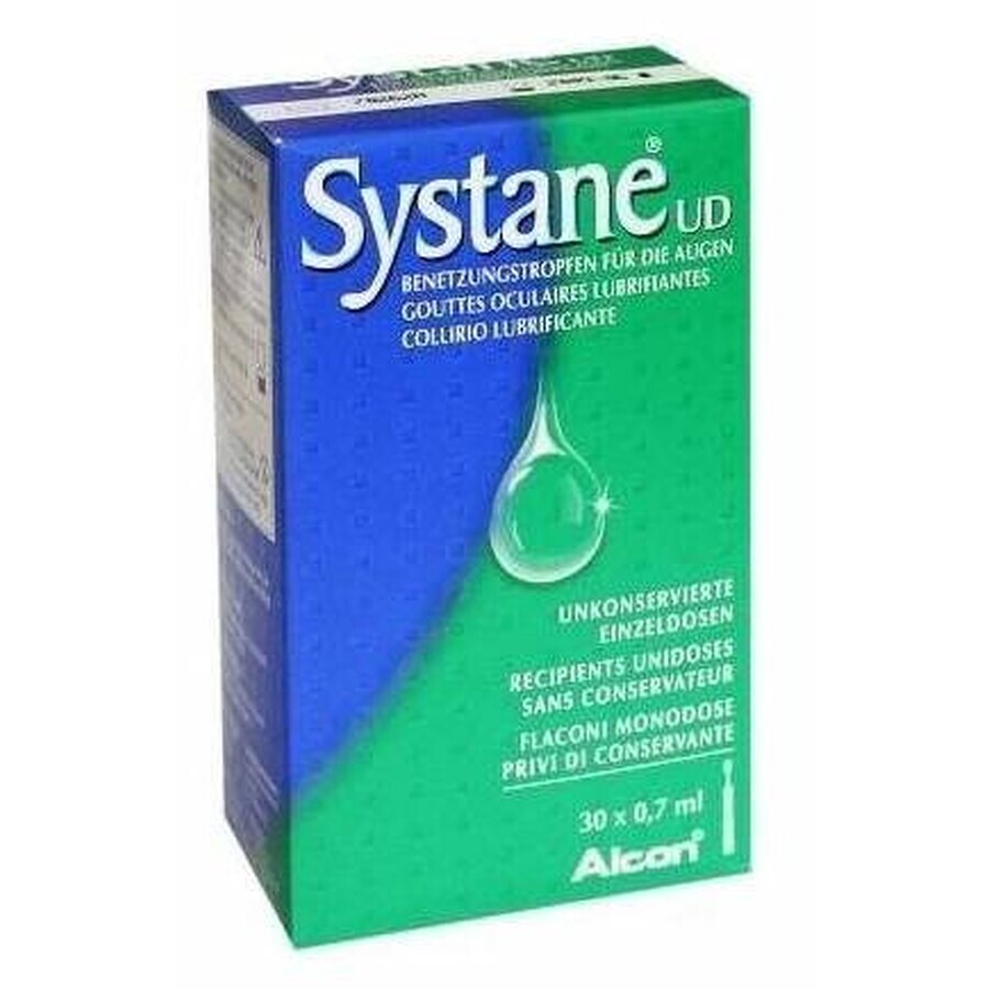 Systane UD solution apaisante 0,7 ml, 30 unidoses, Alcon