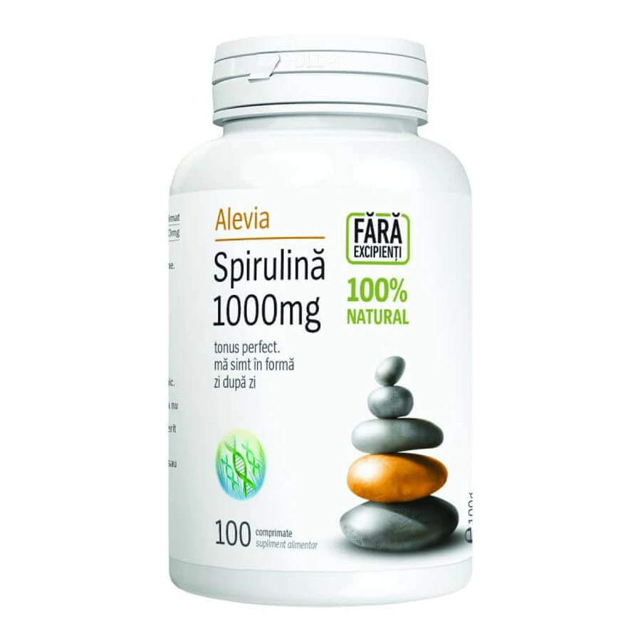Spirulina 1000mg, 100 Tabletten, Alevia