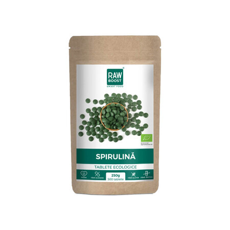 Spiruline biologique, 250g, Rawboost Smart Food