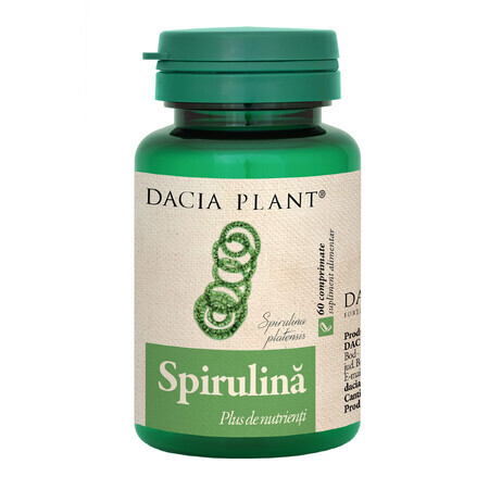 Spirulina, 60 tablets, Dacia Plant