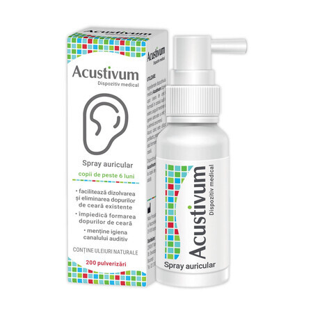 Acustivum Oorspray, 20 ml, Zdrovit