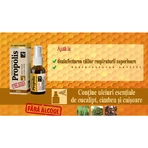 Extracto natural de propóleo en spray con plata coloidal, 20 ml, Dacia Plant