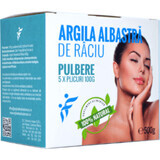 Argilla blu polvere, 500 g, Romcos Impex