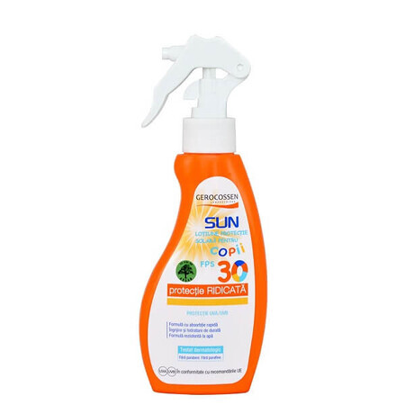 Spray protettivo solare per bambini SPF 30, 200 ml, Gerocossen