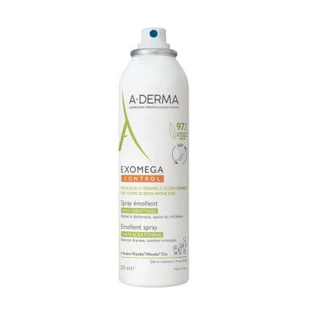 A-Derma Exomega Control Emollient anti-itch spray for any dry skin, 200 ml