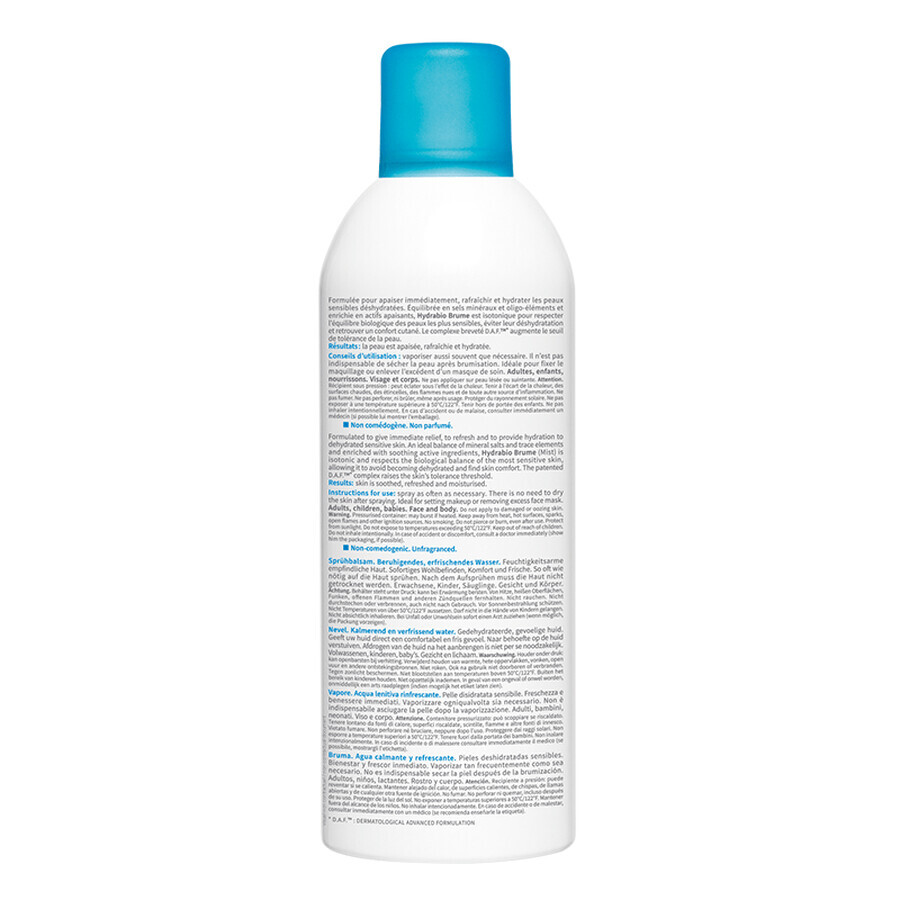 Spray Hydrabio Brume, 300 ml, Bioderma