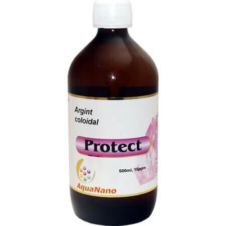 Colloïdaal zilver Protect 15 ppm AquaNano, 500 ml, Sc Aghoras Invent