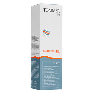 Hypertonische neusspray, Panthexyl 800 MOSM/KG, 100 ml, Tonimer