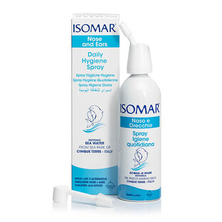 Isomar isotone zeewater neus- en oorspray, 100 ml, Euritalia