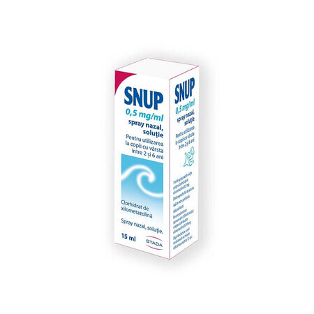 Snup spray nasal 0,5 mg/ml, 15 ml, Stada