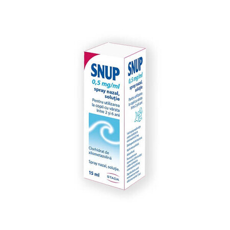 Snup spray nasale 0,5 mg/ml, 15 ml, Stada  