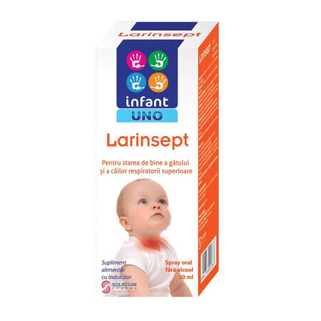 Spray oral Infant Uno Larinsept, 30 ml, Solacium