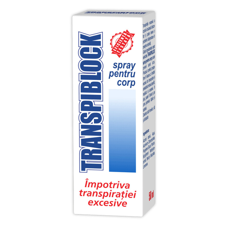 Transpiblock Körperspray, 50 ml, Zdrovit