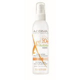 A-Derma Protect Spray de protection solaire pour enfants SPF 50+, 200 ml