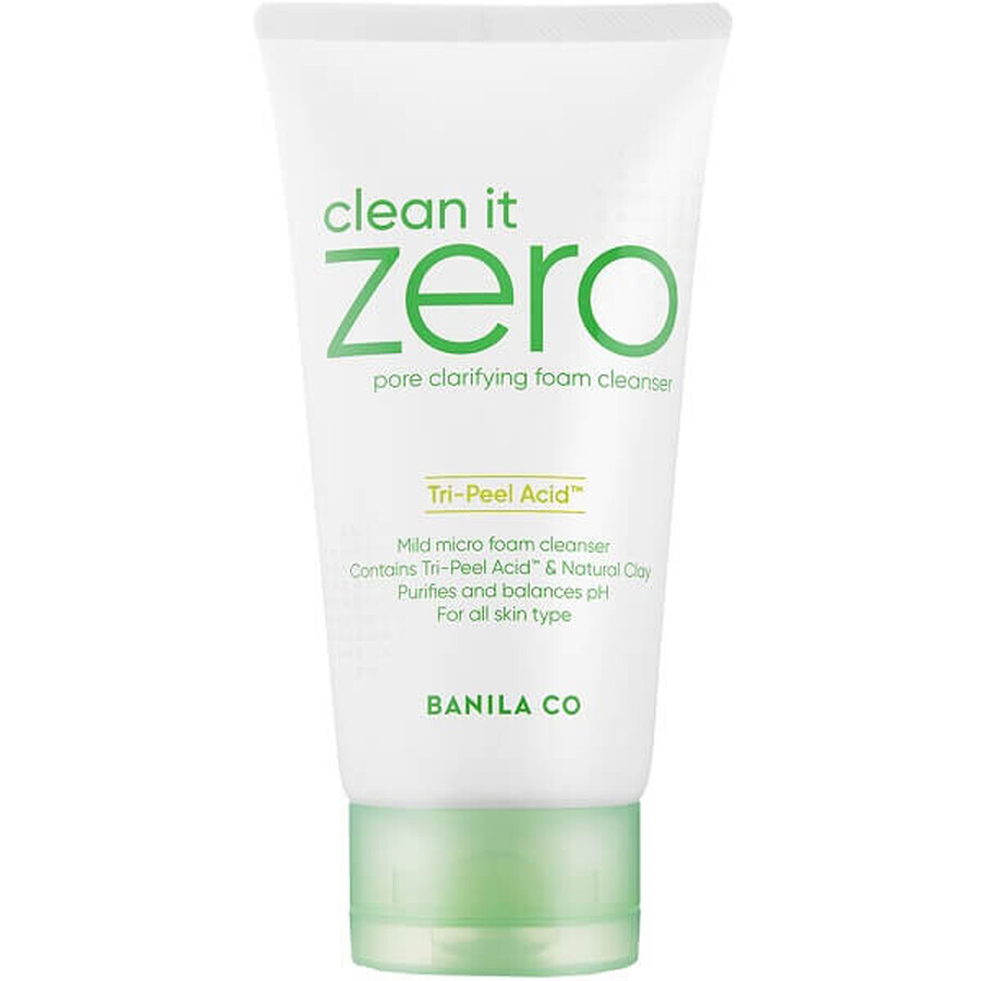 Mousse nettoyante pour pores dilatés Clean it Zero, 150 ml, Banila Co