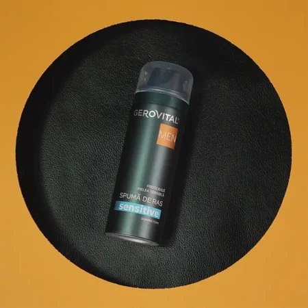 Gerovital Men Sensitive Scheerschuim, 200 ml, Farmec