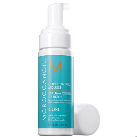 Schiuma per il controllo e la definizione dei ricci Mousse Curl Control, 150 ml, Moroccanoil