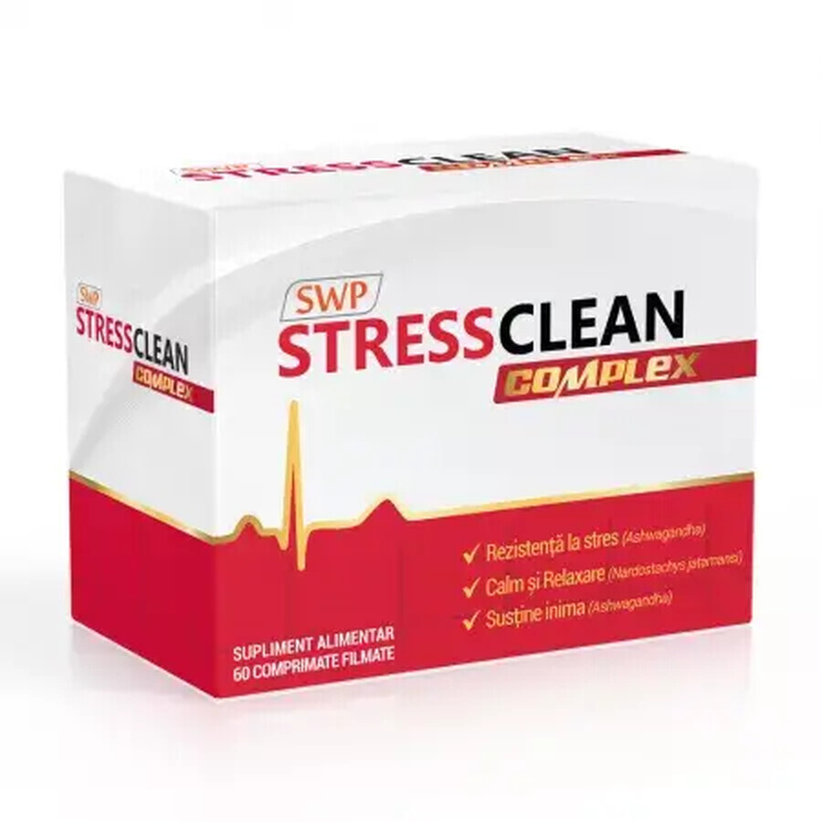 Stressclean Complex, 60 comprimés, Sun Wave Pharma