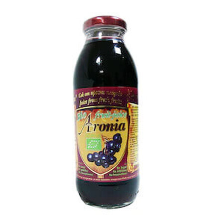 Biologisch vers aronia vruchtensap, 750 ml, Miriam