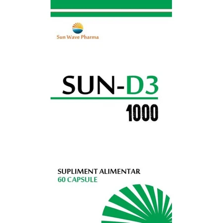 Sun-D3, 60 capsules, Sun Wave Pharma