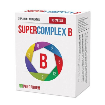 Super Complex B, 30 capsules, Parapharm