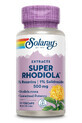 Super Rhodiola 500mg Solaray, 30 capsules, Secom
