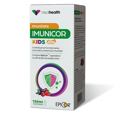 Imunicor Kids suspensie, 120 ml, ND Medhealth