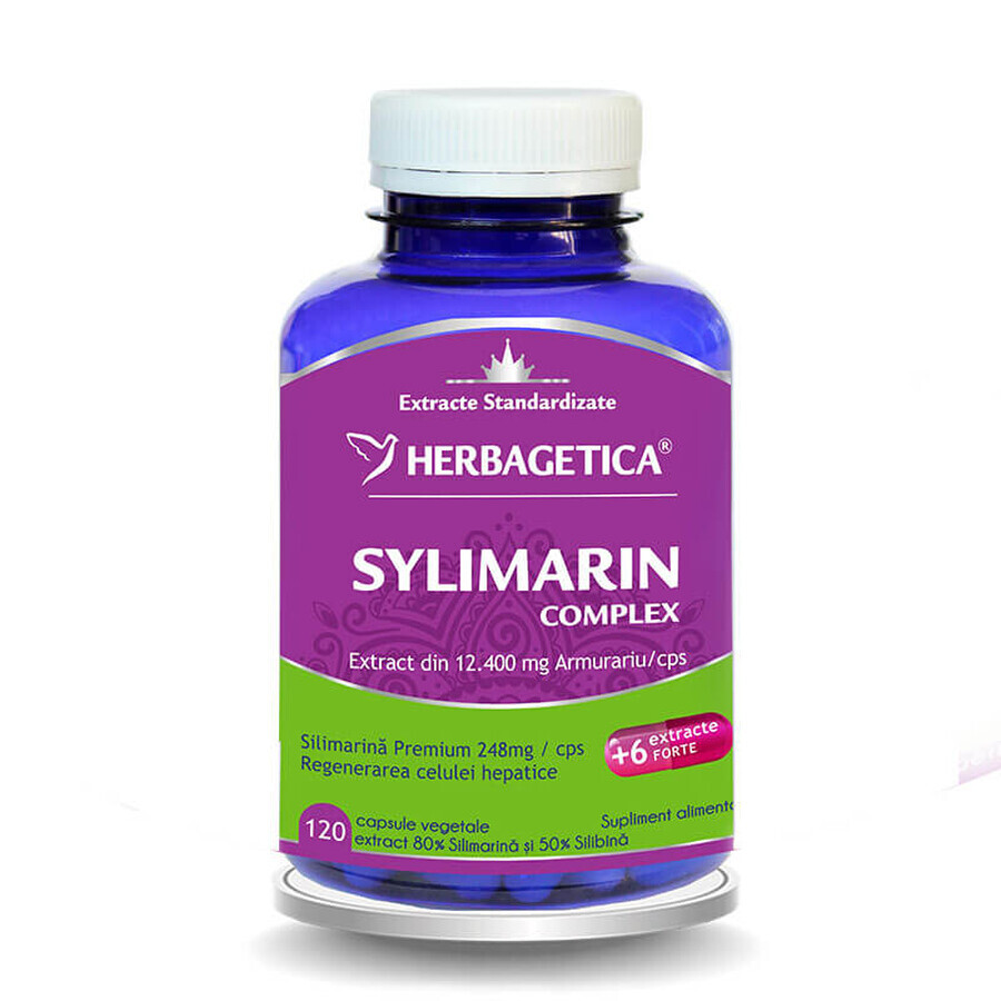 Sylimarinecomplex, 120 capsules, Herbagetica