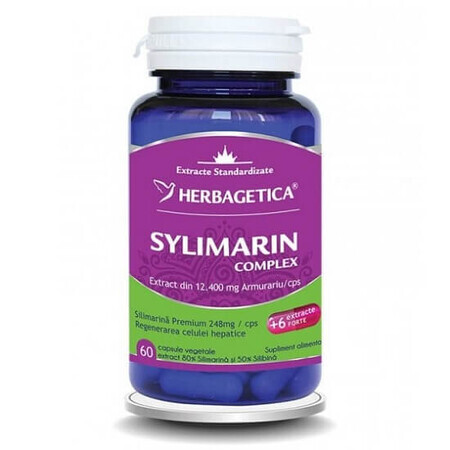Sylimarinecomplex, 60 capsules, Herbagetica