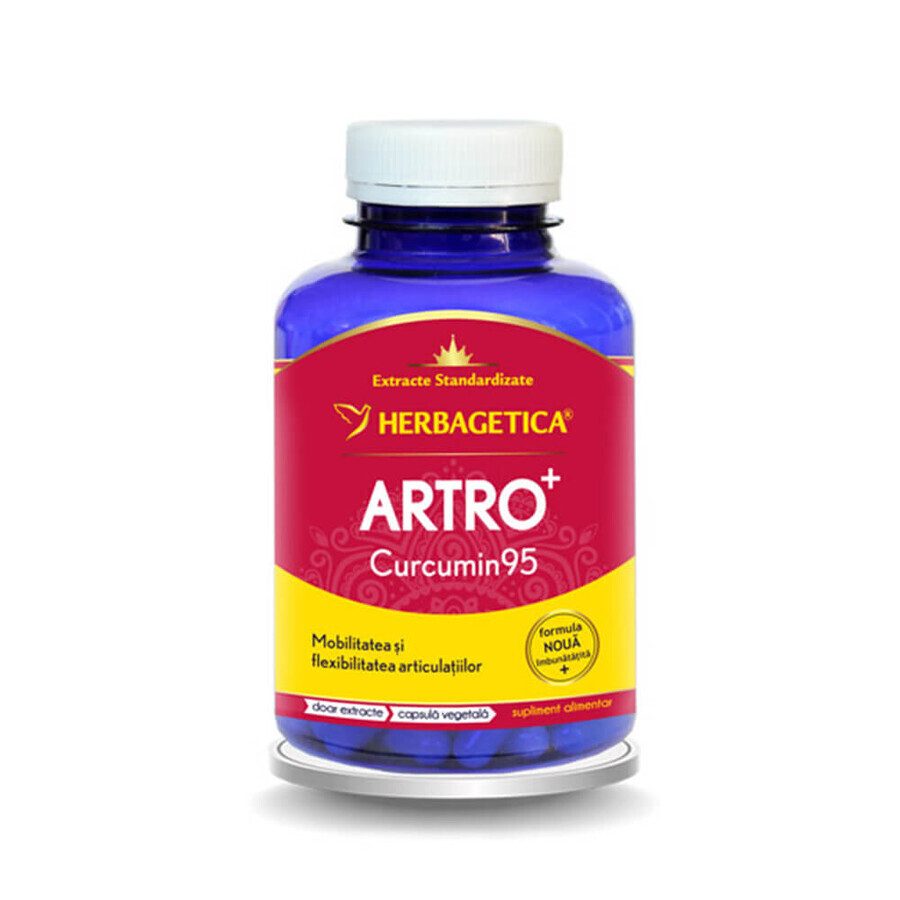 Arthro+ Curcumine95, 120 gélules, Herbagetica Évaluations
