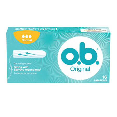 Tampons Original Normal, 16 pièces, OB