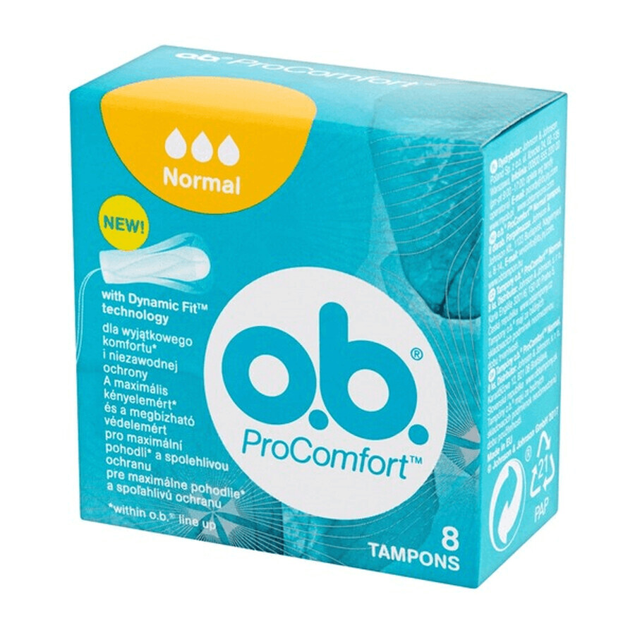 ProComfort Pads Normal, 8 pièces, OB