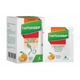 TantumGrip sinaasappelsmaak 600 mg/10 mg, 10 sachets, Angelini