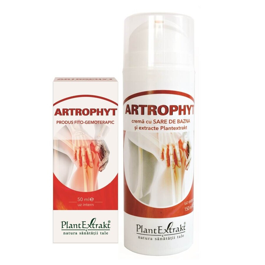 Artrophyt basisch zout crème, 150ml, Plantenextract