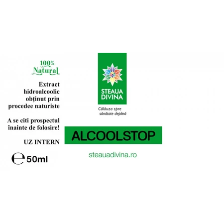 Teinture Alcoolstop, 50 ml, Divine Star