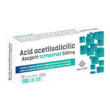 Asaprin acide acétylsalicylique tamponné, 20 comprimés, Helcor