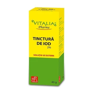 Jodtinktur 2 %, 40 g, Vitalia