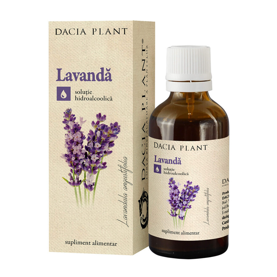Lavendel tinctuur, 50 ml, Dacia Plant