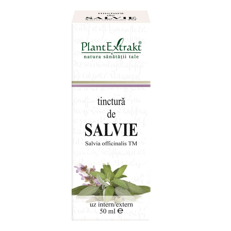 Tintura de Salvia, 50 ml, Plant Extrakt