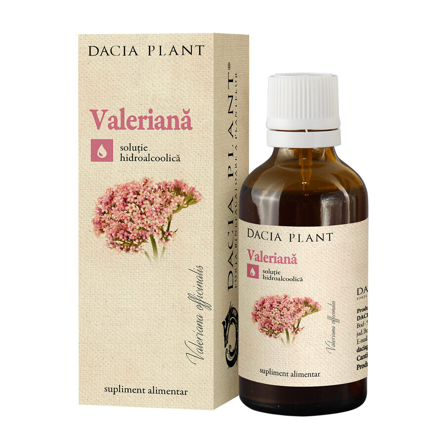 Valeriaan tinctuur, 50 ml, Dacia Plant