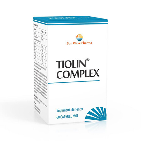 Tiolin Complex, 60 capsules, Sun Wave Pharma