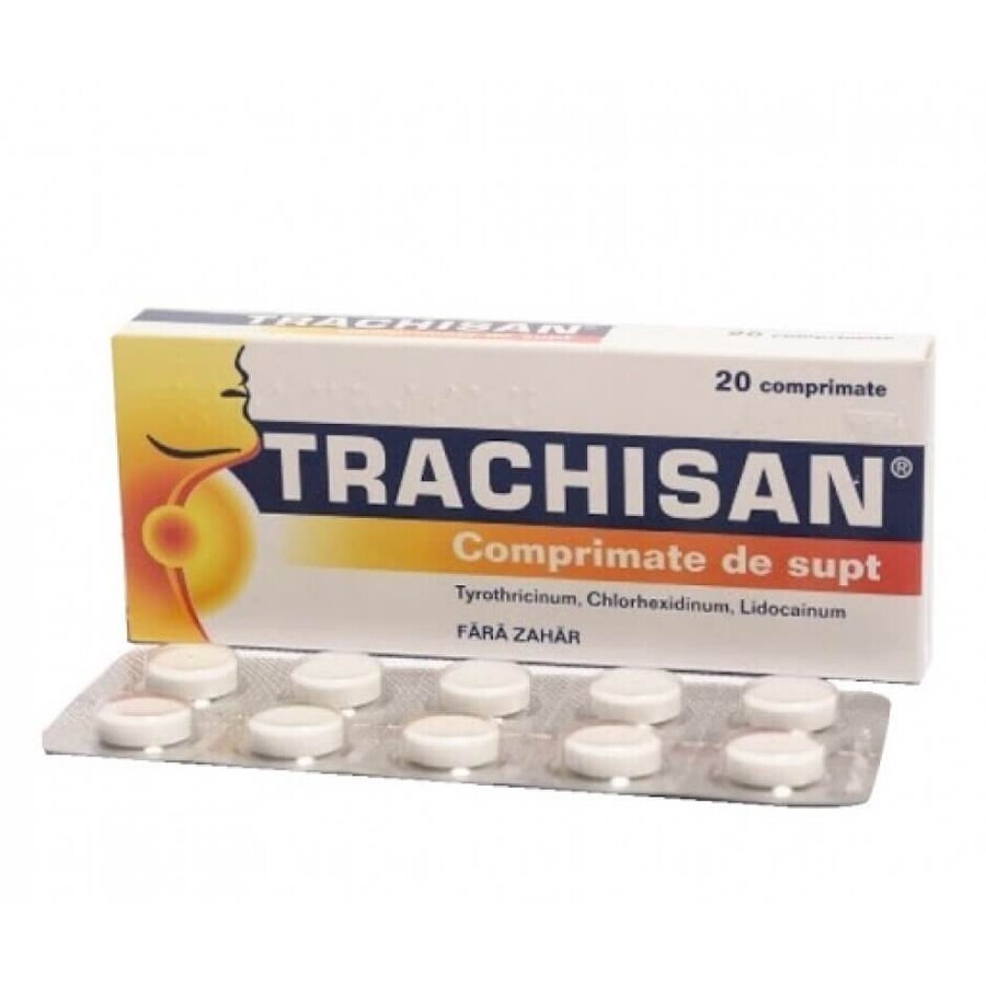 Trachisan zonder suiker, 20 tabletten, Engelhard Arzneimittel