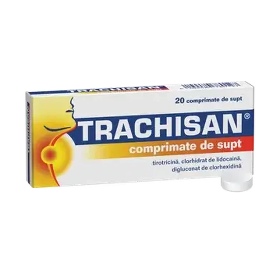 Trachisan suikervrij, 20 tabletten, Engelhard Arzneimittel