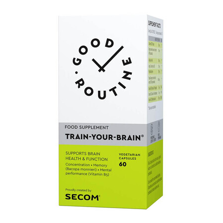 Train je hersenen goed, 60 capsules, Secom