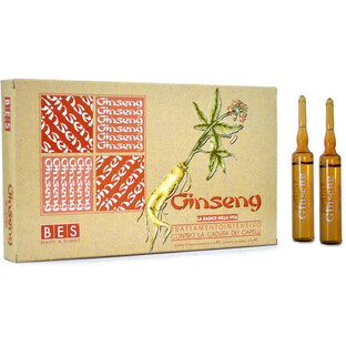 Ginseng behandeling tegen haaruitval, 12 flesjes, Bes Beauty &amp; Science